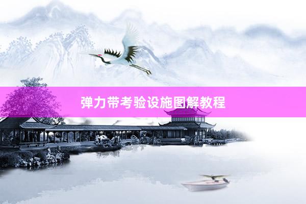 弹力带考验设施图解教程